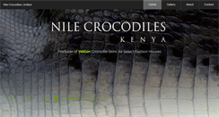 Desktop Screenshot of nilecrocodiles.org